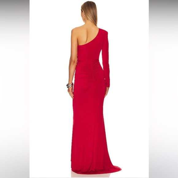 Althea Gown in Red - Picture 2 of 3